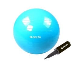 75 Cm Pilates Egzersiz Topu Turkuaz Renk