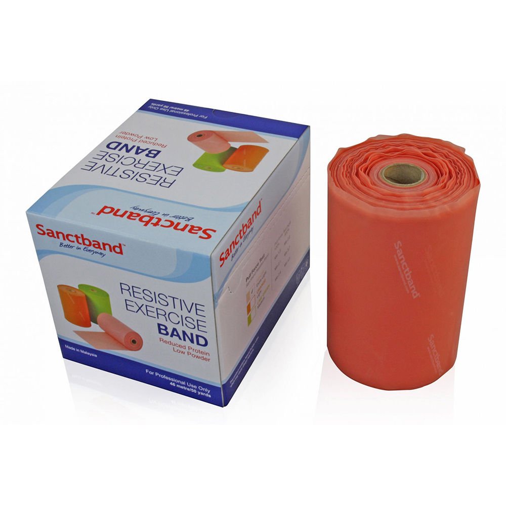 SanctBand Egzersiz Bandı 46 Metre 1. Seviye - Peach