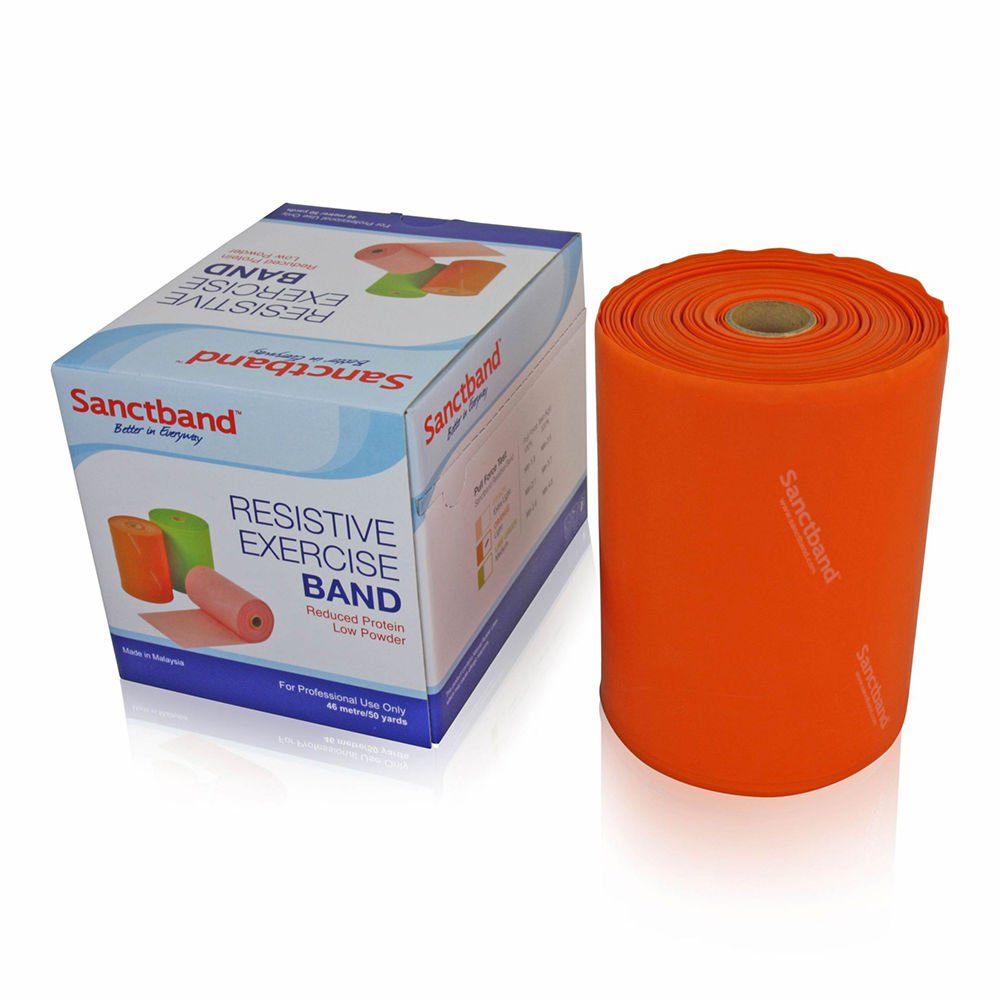 SanctBand Egzersiz Bandı 46 Metre 2. Seviye - Orange