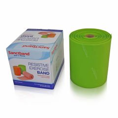 SanctBand Egzersiz Bandı 46 Metre 3. Seviye - Green