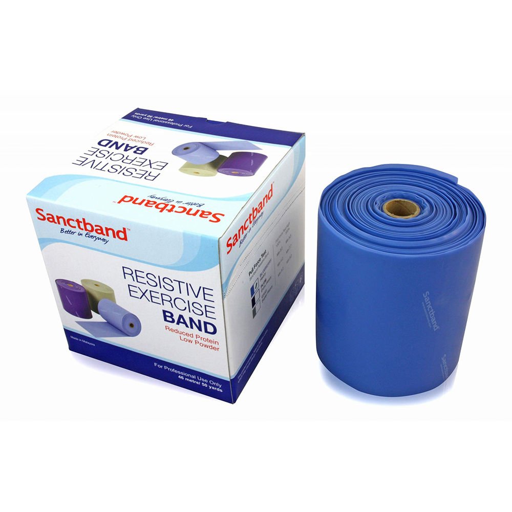 SanctBand Egzersiz Bandı 46 Metre 4. Seviye - Blueberry