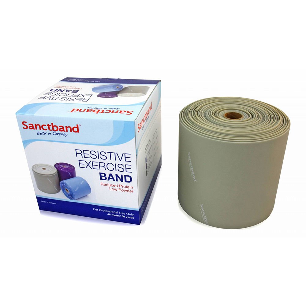 SanctBand Egzersiz Bandı 46 Metre 6. Seviye - Gray