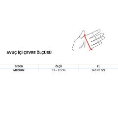 Ödem Eldiveni Başparmak Açık - Medium - Hafif Basınç