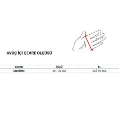 Ödem Eldiveni Başparmak Kapalı - Medium - Hafif Basınç