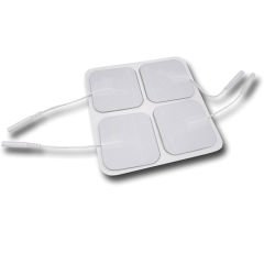 5 cm x 5 cm Kare Kablolu İğne Uç Kablo Giriş Tens Elektrod