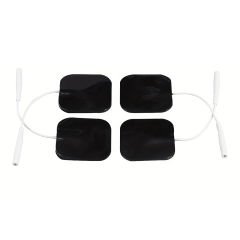 5 cm x 5 cm Kare Kablolu İğne Uç Kablo Giriş Tens Elektrod