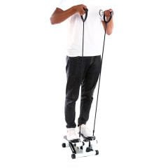 Stepper Direnç Bantlı LCD Monitörlü Egzersiz Aleti