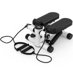 Stepper Direnç Bantlı LCD Monitörlü Egzersiz Aleti