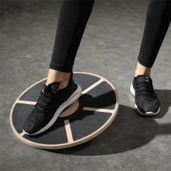 Ahşap Wobble Board - Çok Yönlü Denge Tahtası