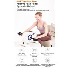 JIUJIAN Motorlu Kol ve Bacak Egzersiz Bisikleti (Aktif-Pasif Kullanım)